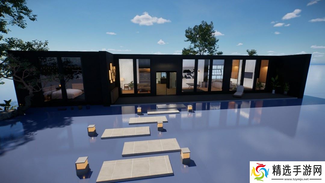 inZOI现代家居地产怎么造-云族裔现代家居地产分享