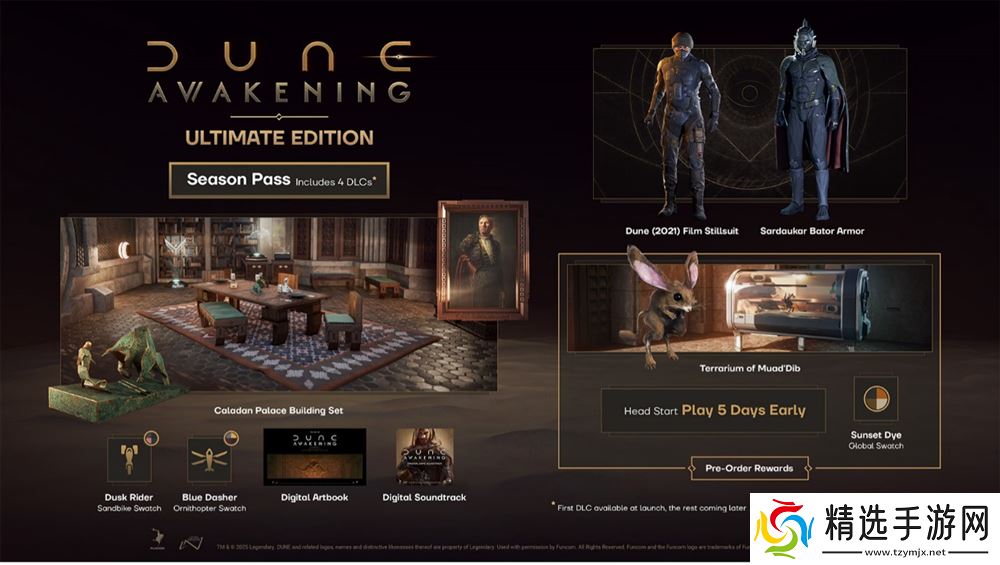 《沙丘：觉醒》现已开启预购：商业模式、特别版及PC配置公布