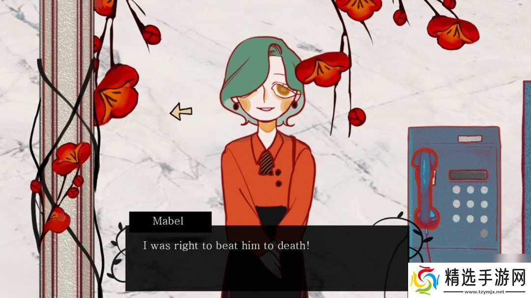 手绘风格指向点击恐怖冒险游戏《燃狱花》Steam页面 年内发售