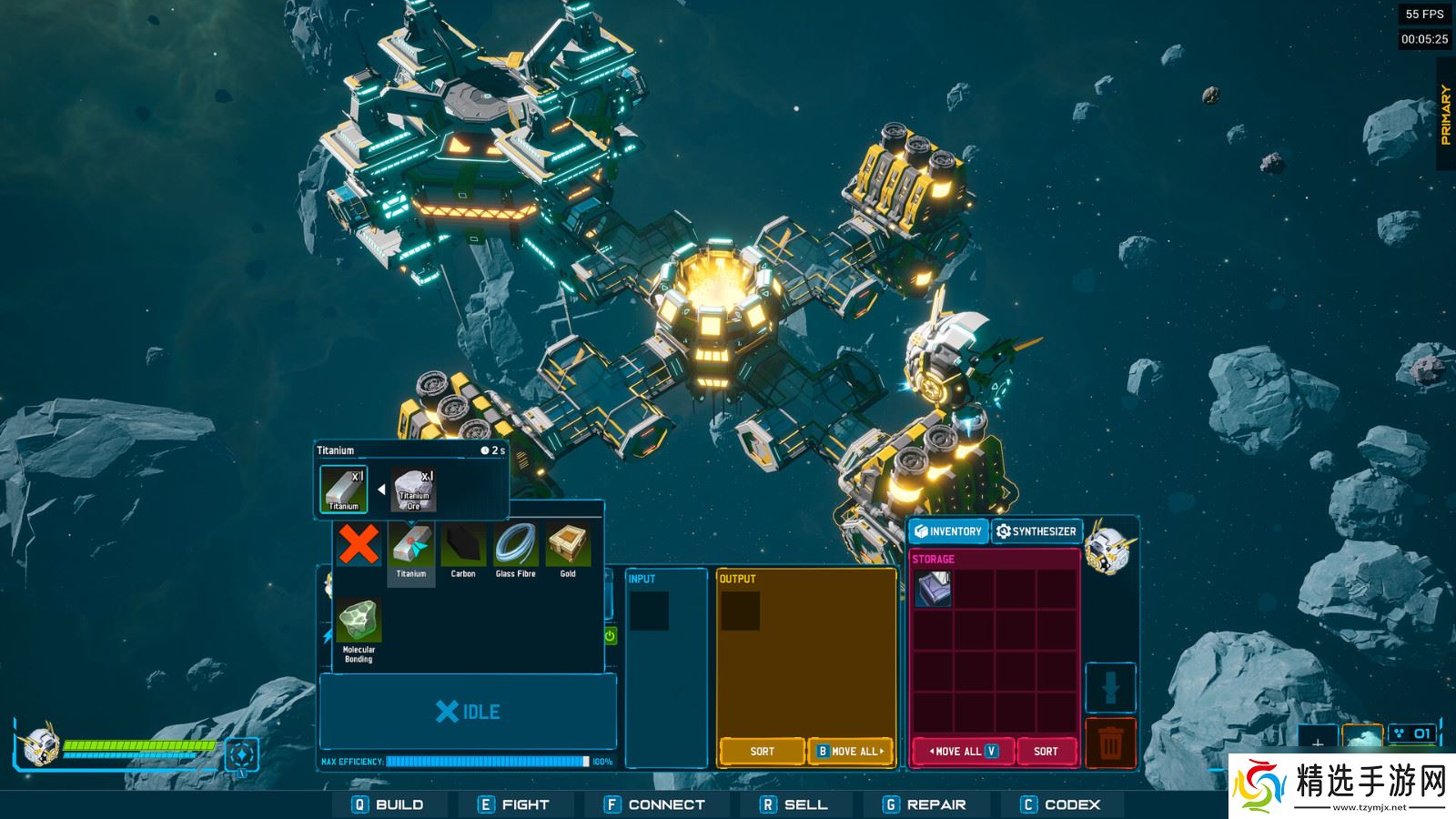 空间站工厂自动化游戏《Outworld Station》Steam页面开放 发行日期待定