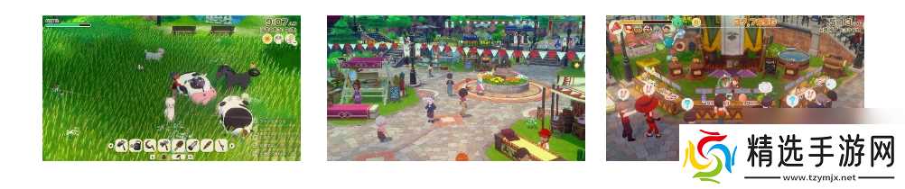 《牧场物语》系列最新作 生活游戏 《牧场物语 来吧！风之繁华市集》8月28日发售决定！