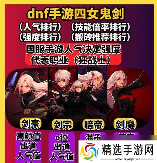 100版本DNF鬼剑士转职有什么推荐？