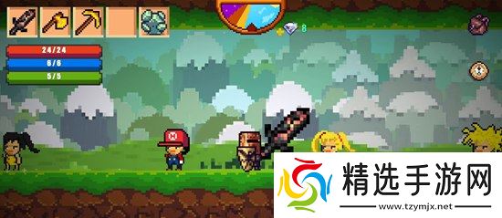 像素生存者2迎来冬季雪景 像素世界也能漫天飞雪