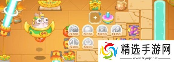 《保卫萝卜4》法老归来第112关通关攻略