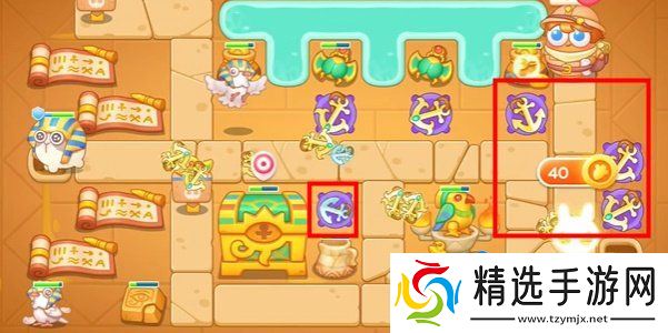 《保卫萝卜4》法老归来第111关通关攻略