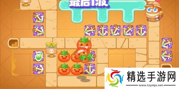 《保卫萝卜4》法老归来第111关通关攻略