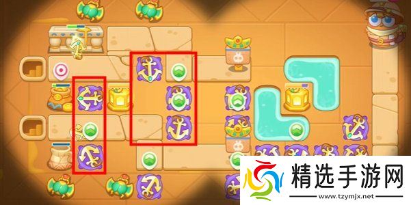 《保卫萝卜4》法老归来第109关通关攻略