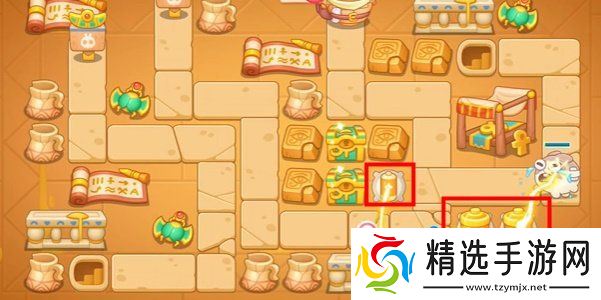 《保卫萝卜4》法老归来第108关通关攻略