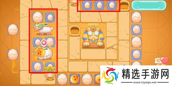 《保卫萝卜4》法老归来第106关通关攻略