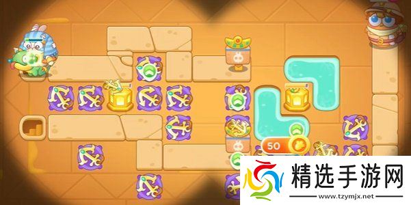 《保卫萝卜4》法老归来第109关通关攻略