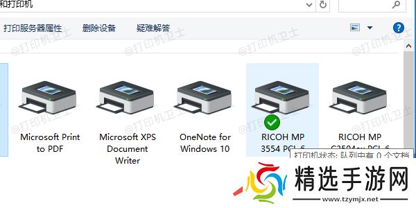 确保打印机和主机设置无误 确保打印机和主机设置无误