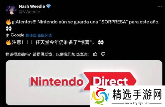 还有猛料?任天堂被曝今年还将公开“重大惊喜”!