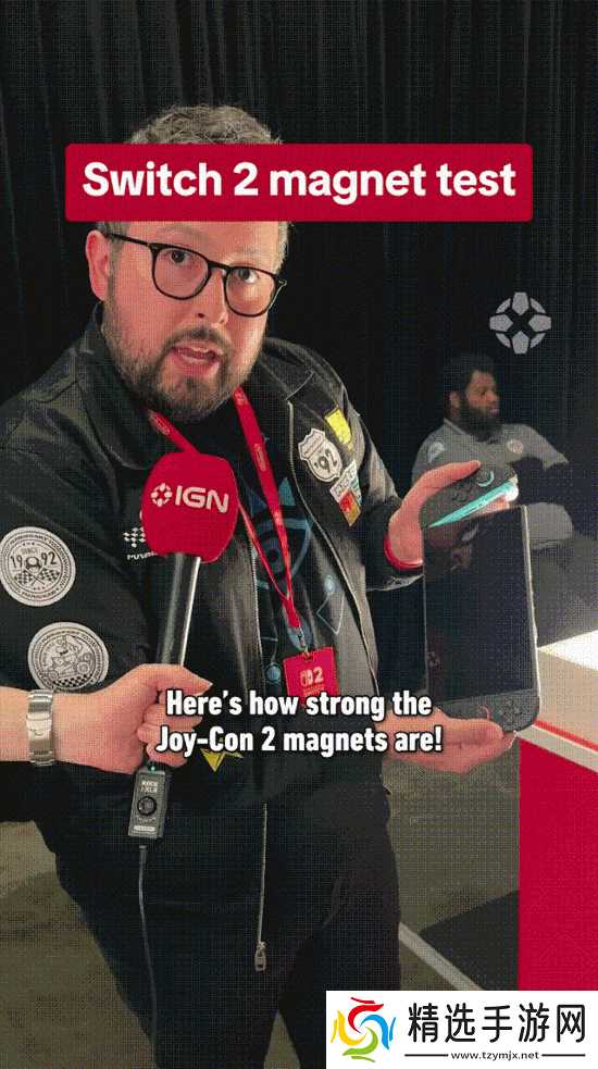 真的是狂甩不掉？IGN称赞Switch2磁吸手柄非常牢固！