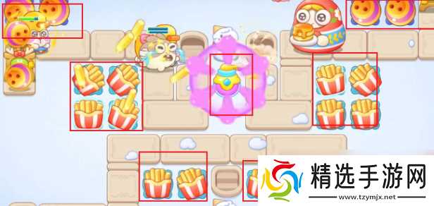 《保卫萝卜4》胡桃夹子第28关通关攻略