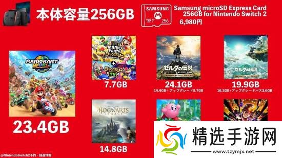 Switch 2游戏容量曝光!网友感叹任天堂压缩技术
