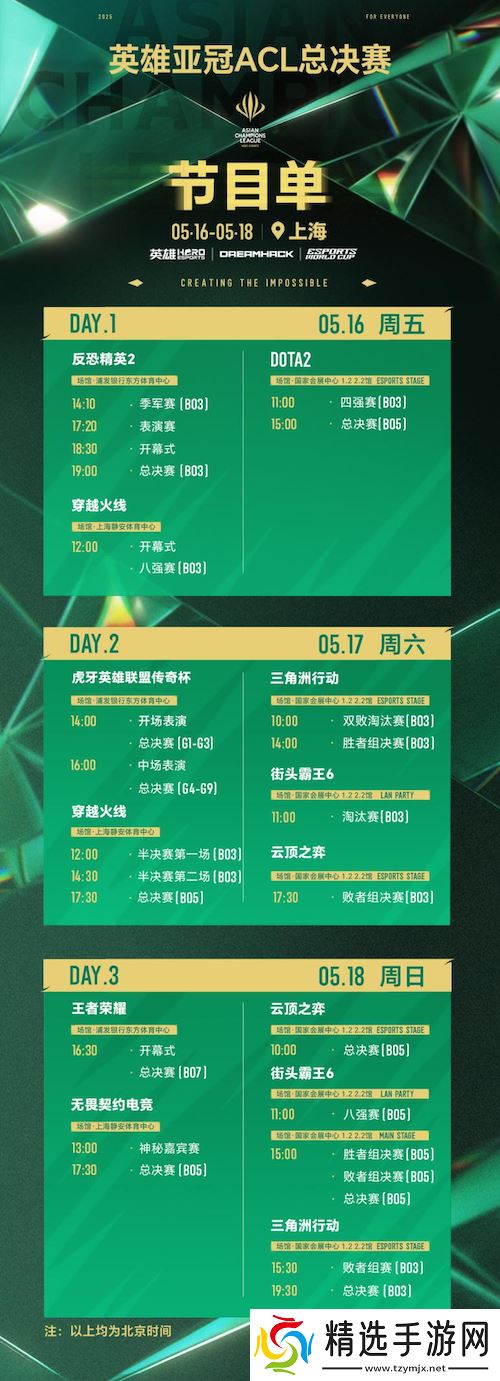 2025英雄亚冠ACL总决赛5月上海开幕 赛事售票全面开启 合作伙伴阵容正式公布