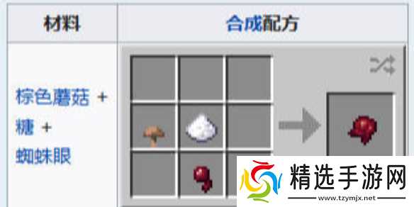 《我的世界》发酵蜘蛛眼做法介绍