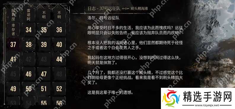 光与影33号远征队全日志收集 37号远征队日志位置