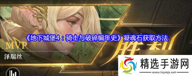 《地下城堡4：骑士与破碎编年史》凝魂石获取方法