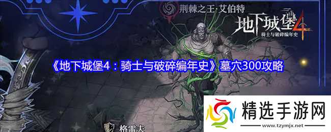 《地下城堡4：骑士与破碎编年史》墓穴300攻略