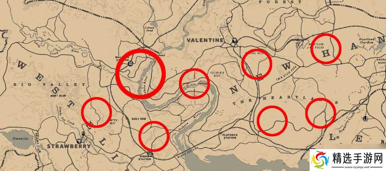 荒野大镖客2危险重重藏宝图全流程