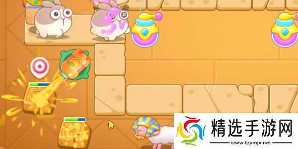 保卫萝卜4法老归来第20关攻略