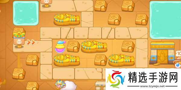 保卫萝卜4法老归来第20关攻略