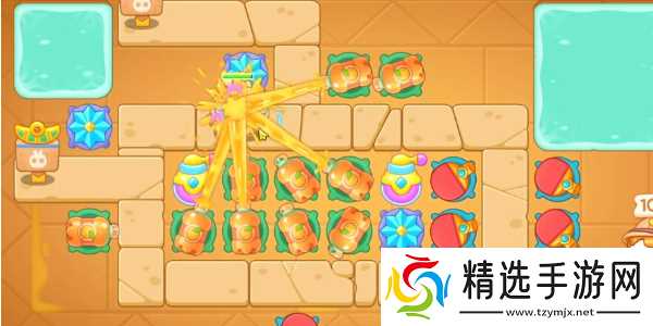 保卫萝卜4法老归来第20关攻略