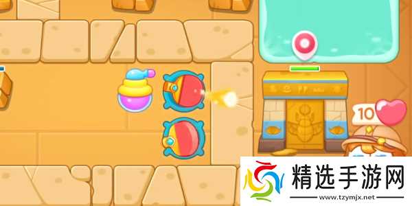 保卫萝卜4法老归来第20关攻略