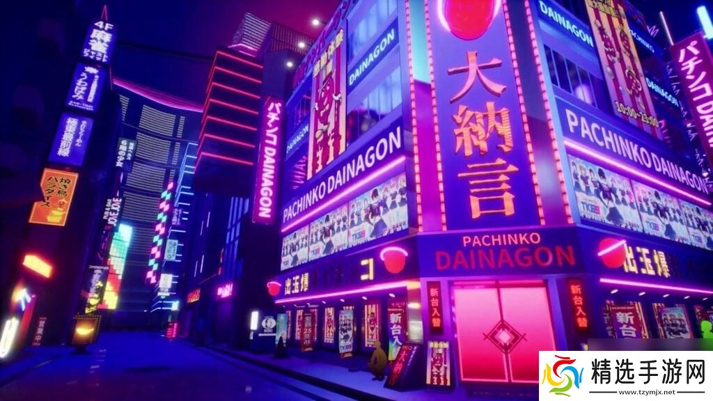 3DM Games代理发行赛博朋克动作新作《东京地下杀手》独特霓虹风格！