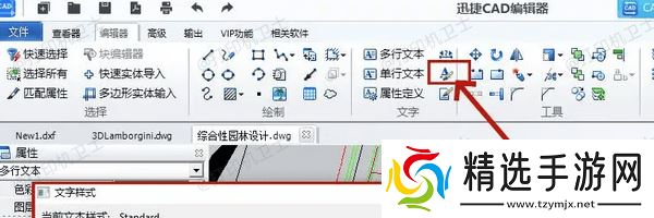检查使用的文字样式是否正常