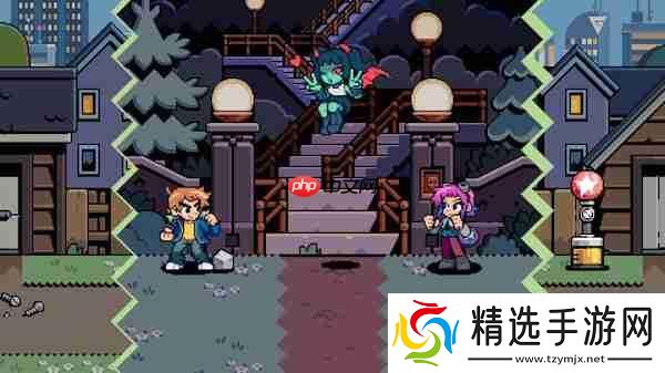 2D像素冒险游戏《Scott Pilgrim EX》新预告