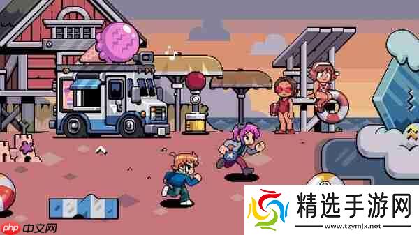 2D像素冒险游戏《Scott Pilgrim EX》新预告