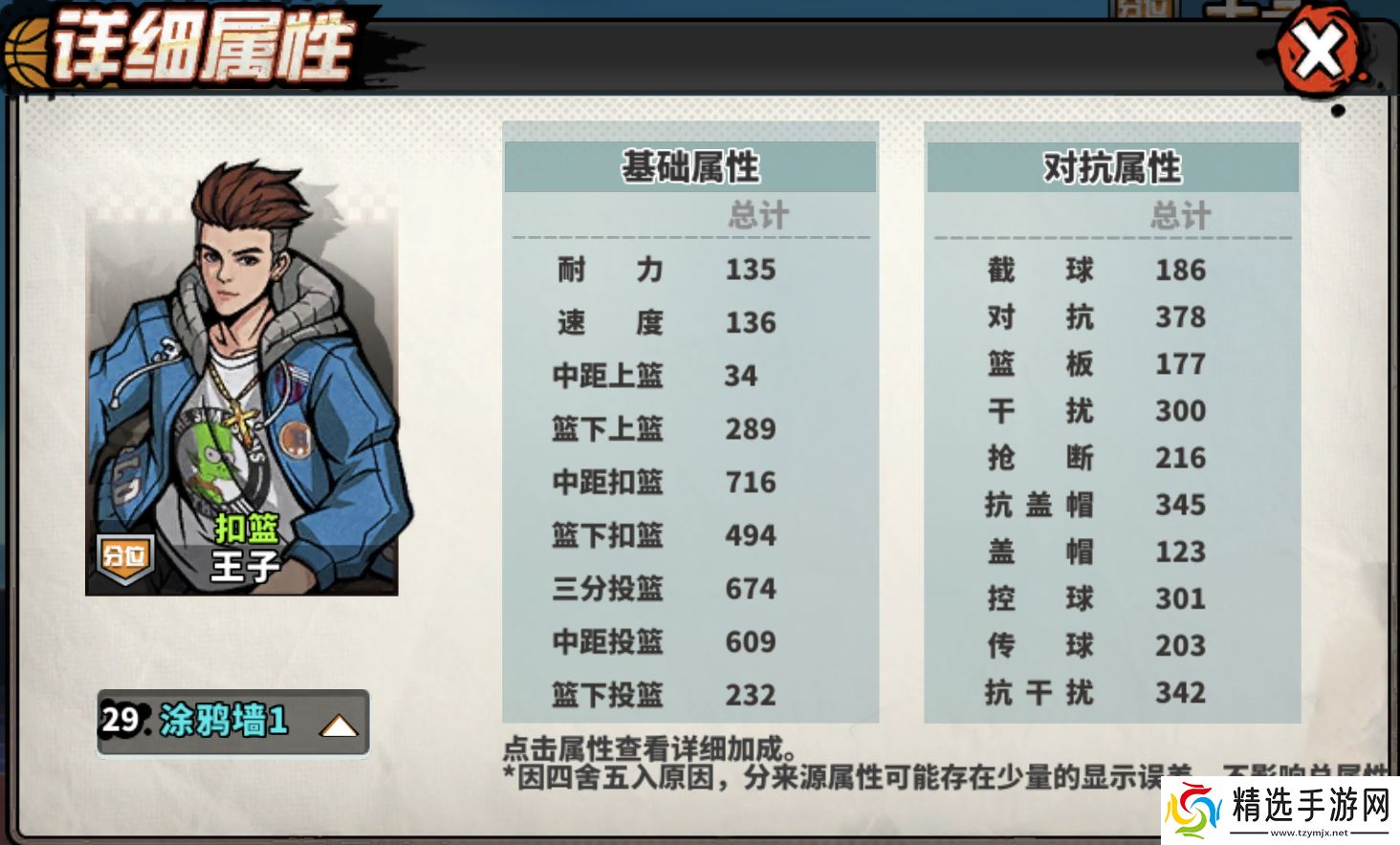 篮下王者【球员档案】花式扣篮自由飞翔-王子[SG]