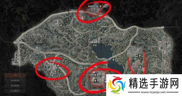 《暗区突围无限》北山地图解析