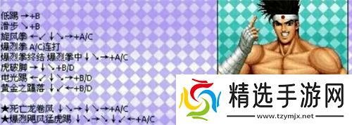 拳皇97风云再起出招表-拳皇97风云再起技能招式表一览