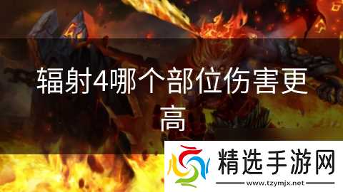 辐射4哪个部位伤害更高