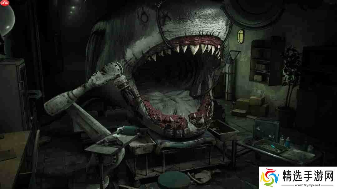 恐怖肉鸽新游《鲨鱼牙医》正式登场：别让鲨鱼咬掉你的头！