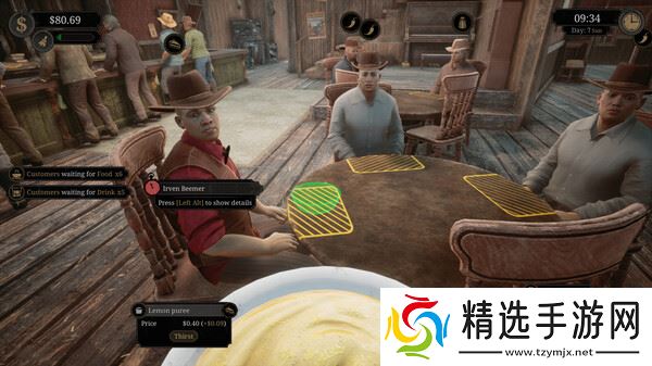 酒馆经营模拟游戏《Saloon Simulator》7月15日在Steam正式上线