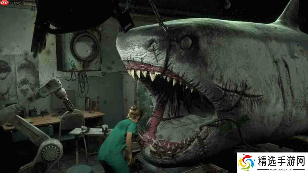恐怖肉鸽新游《鲨鱼牙医》正式登场：别让鲨鱼咬掉你的头！