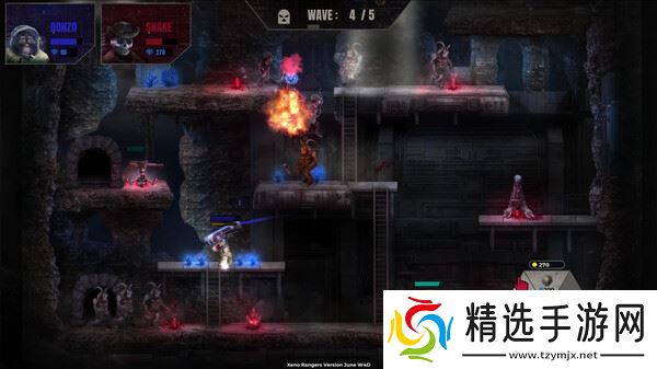 合作平台防御游戏《Xeno Rangers》于7月16日在Steam平台正式发布
