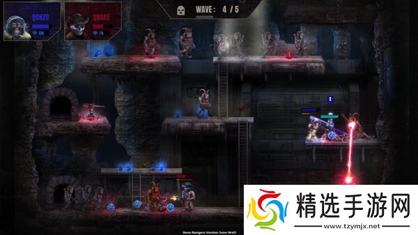 合作平台防御游戏《Xeno Rangers》于7月16日在Steam平台正式发布