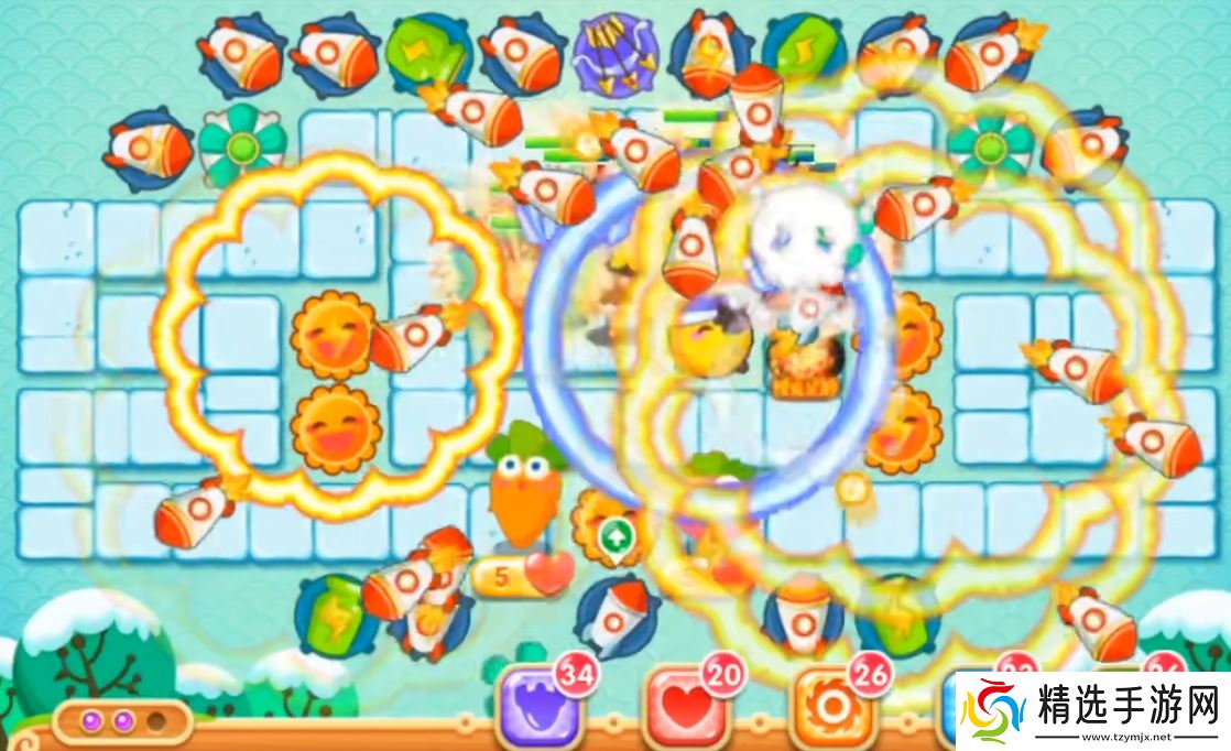 保卫萝卜2遇见阿秋第11关怎么无伤过