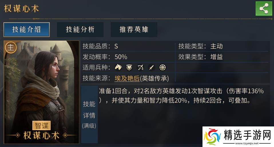 帝国：权杖与文明蛇蝎美人角色介绍