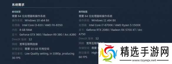 《真菌朋克》游戏配置介绍