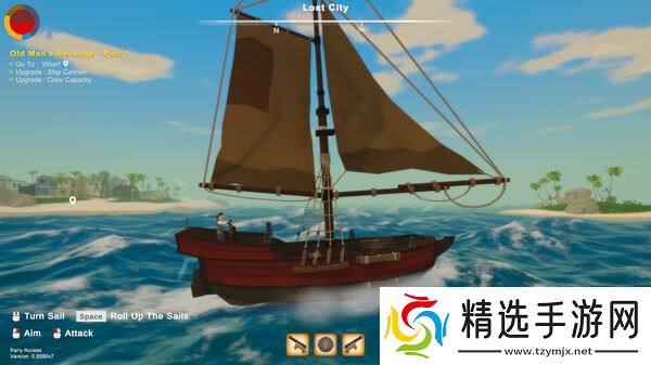 《骨头船长: 海盗之旅》7月29日发售 成为船长冒险登陆Steam