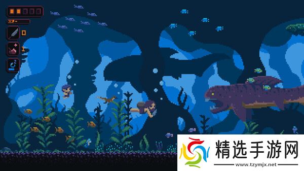 2D像素横版冒险游戏《原始星球》正式上线