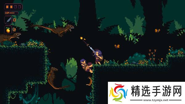 2D像素横版冒险游戏《原始星球》正式上线