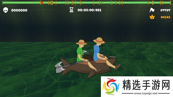 划船逃离游戏《划划划》7月25日正式发售