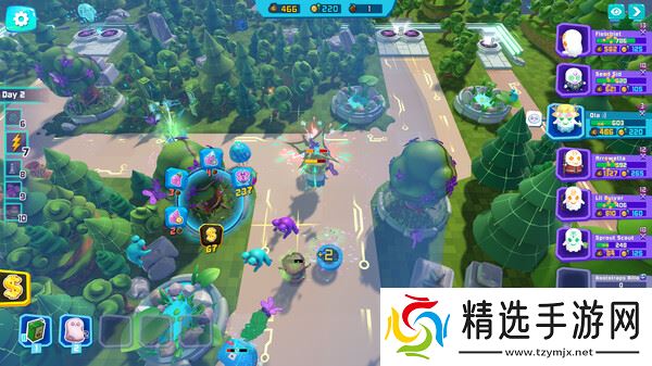 多人Roguelite塔防乱斗游戏《Gotchi Guardians - Tower Defense》7月31日正式发布